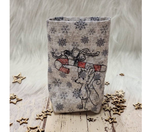 Stickserie - ITH Lichtbeutel Weihnachtsmaus